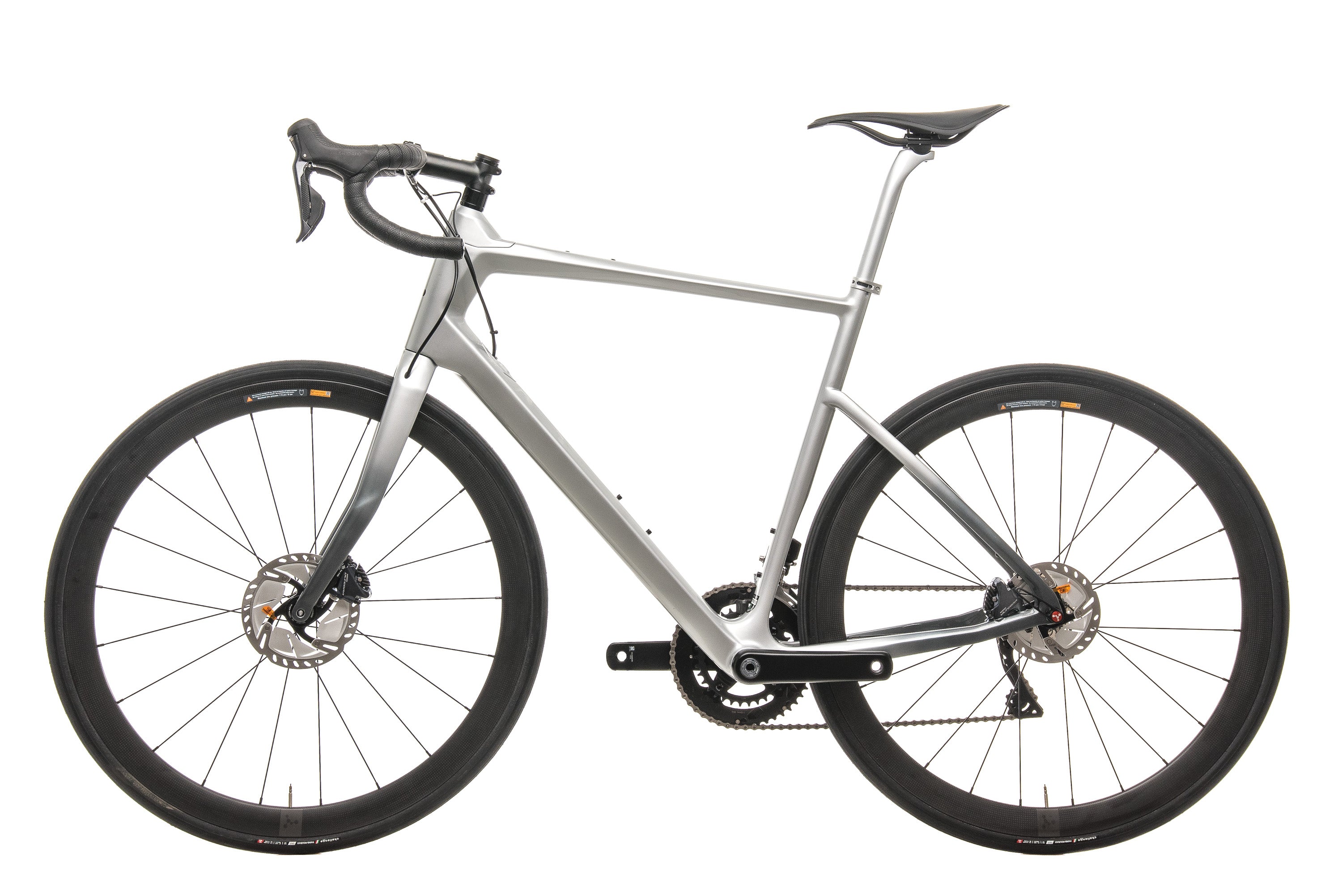 Argon 18 Krypton GF Disc Di2 Road Bike - Mercedes Benz Inspired Silver Finish - Size Large (2019 Model) | Perfect for Racing, Commuting & Long-Distance Cycling