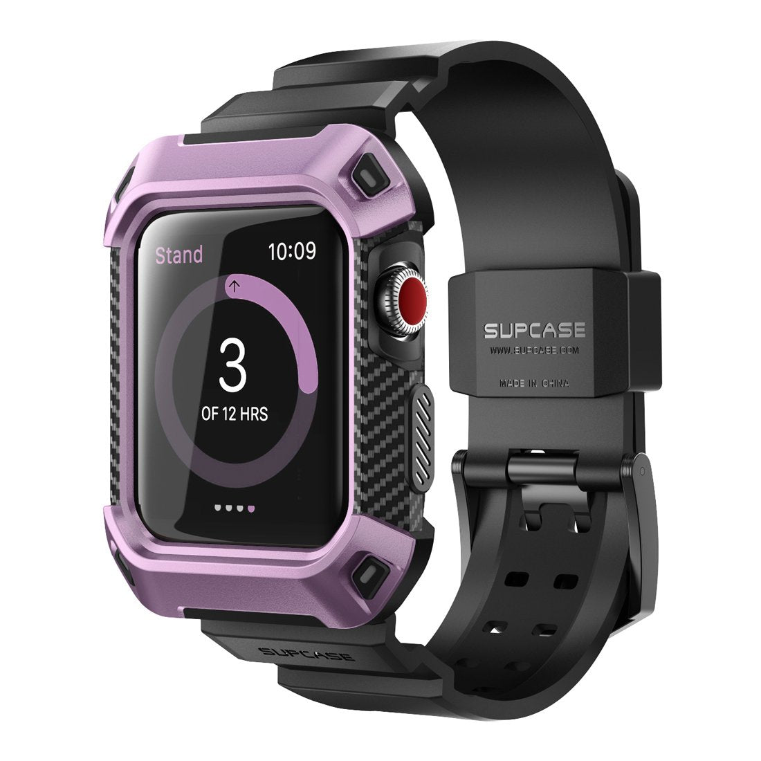 Apple Watch UB Pro Wristband Case (42mm) - Durable Protective Cover with Comfortable Fit, Purple - Perfect for Workouts, Running & Daily Use