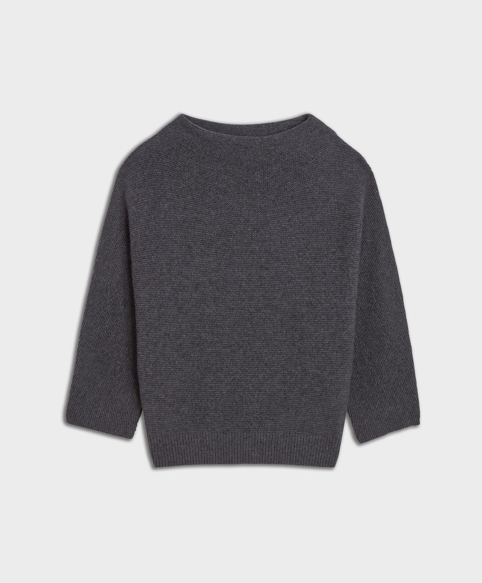 Funnel Neck Sweater Women's Knit Pullover - Cozy Winter Turtleneck Sweater for Casual Outfits & Office Wear