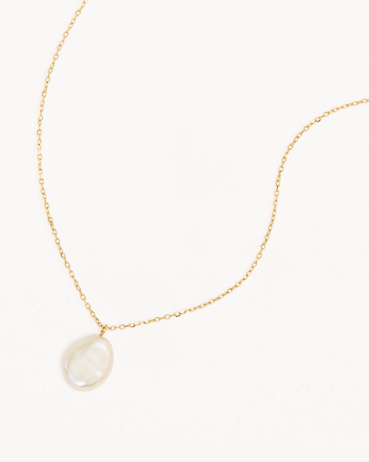 14K Solid Gold Tranquillity Necklace for Women - Dainty Minimalist Pendant Jewelry - Perfect for Everyday Wear, Gifts & Special Occasions