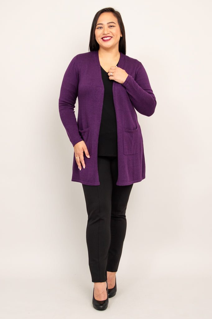 Justine Sweater Women's Bamboo Cotton Blend Knit Top - Soft & Breathable Royale Collection for Casual Wear & Office Outfits