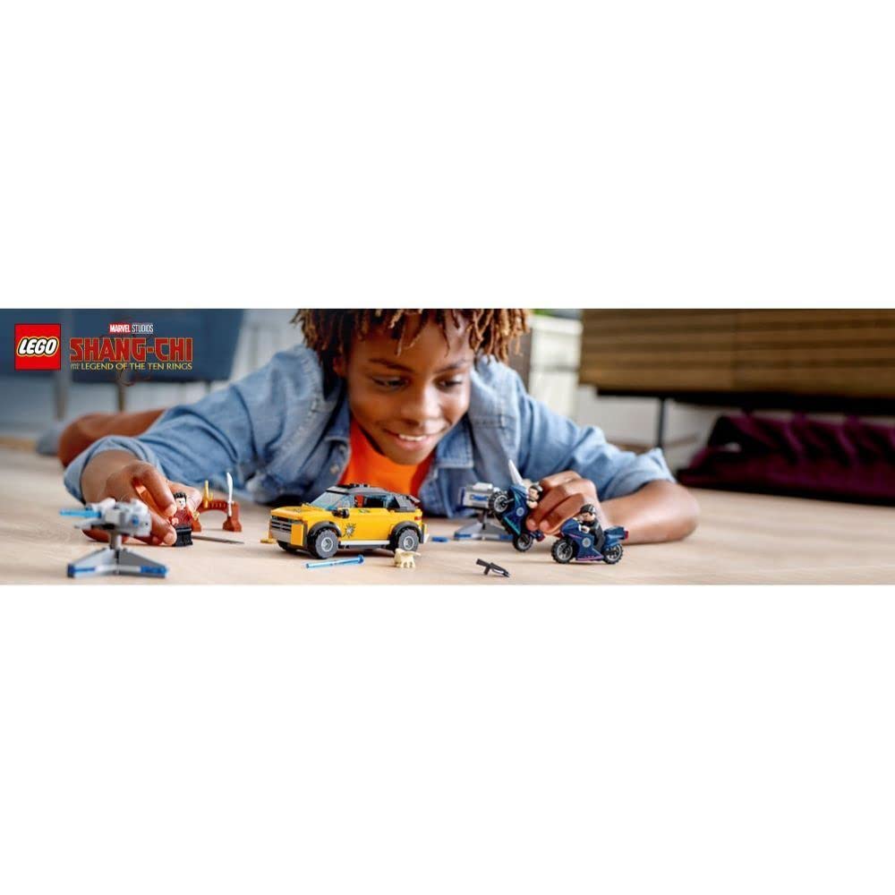LEGO Marvel Shang-Chi Escape from The Ten Rings 76176 Building Kit (321 Pieces) - Superhero Toy Set for Kids & Collectors - Creative Play & Display Gift for Marvel Fans