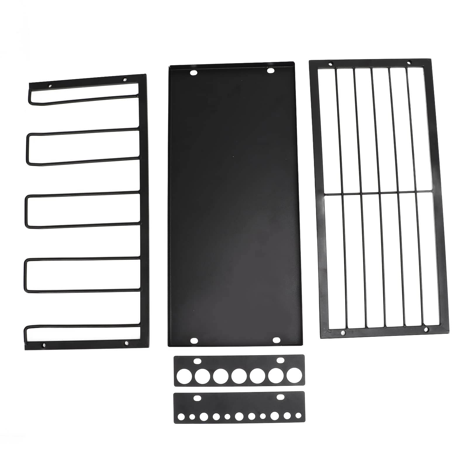 Heavy Duty 4-Layer Power Tool Organizer Wall Mount - Garage Workshop Storage Rack for Drills, Saws & Tools | Perfect for DIY Projects & Home Improvement