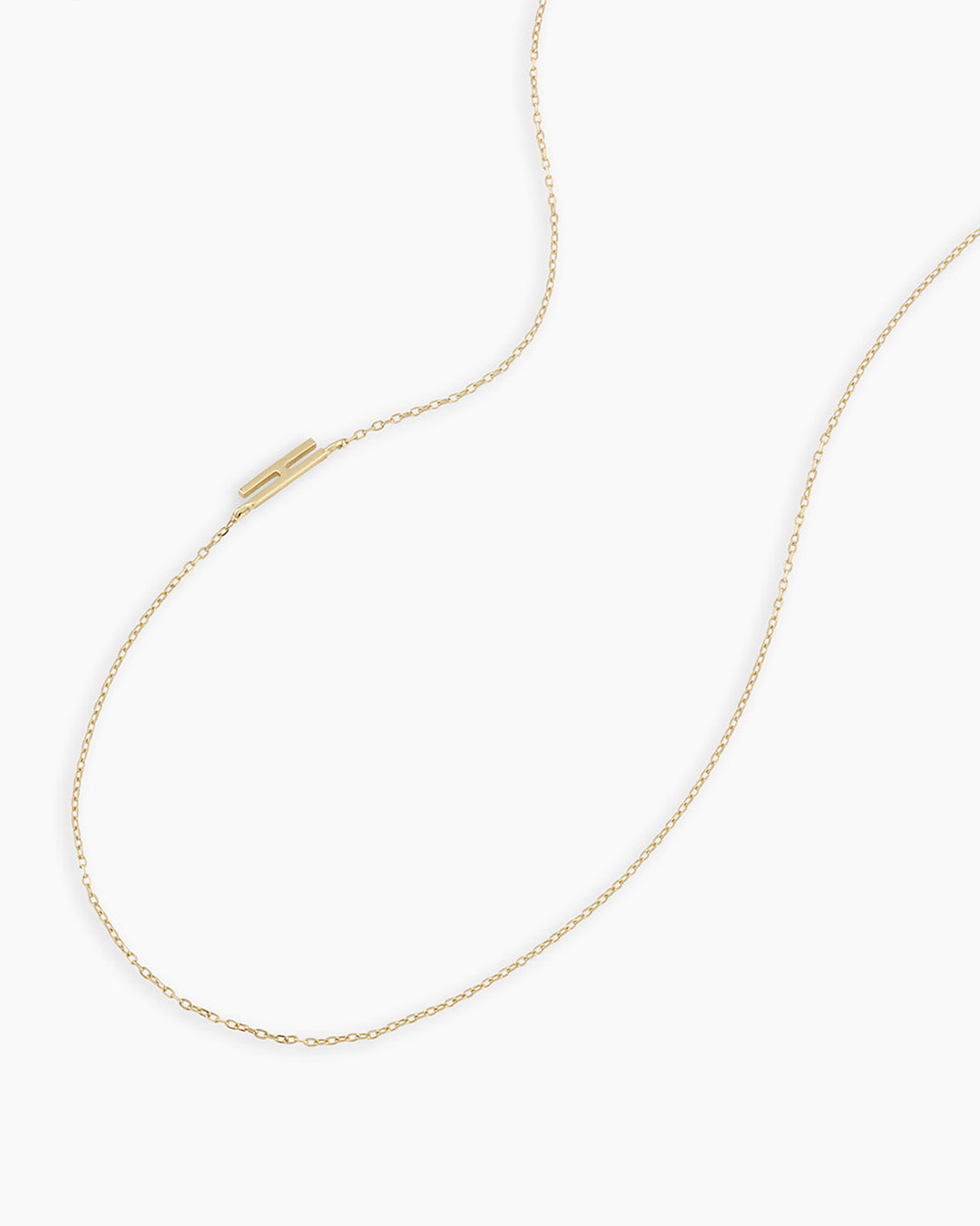 14K Gold Alphabet Necklace - Personalized Initial Pendant Jewelry for Women - Perfect for Gifts, Birthdays & Everyday Elegance