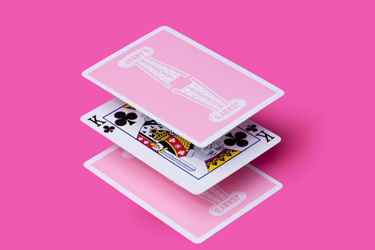 Premium Jerry's Nugget Rose Playing Cards - Elegant Casino Style Deck for Poker, Magic Tricks, and Cardistry | Perfect for Game Nights, Collectors, and Professional Performers