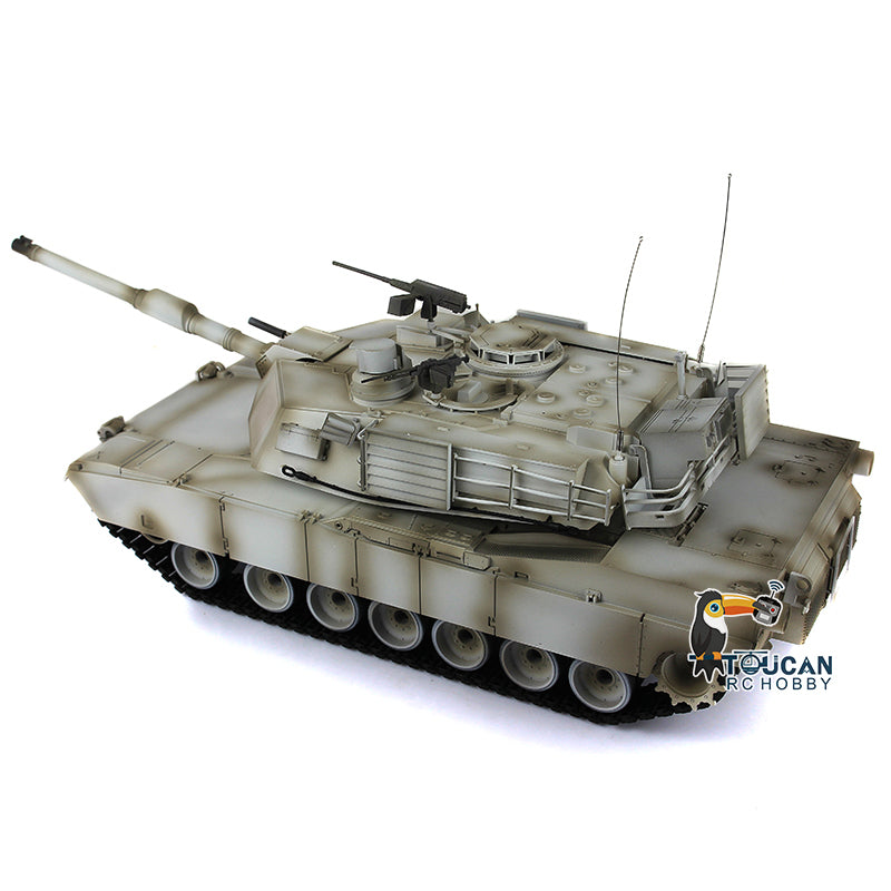 HengLong 1/16 Scale M1A3 Abrams RC Tank - Factory Original Refitted Painted Ready-to-Run (RTR) with Metal Chassis & Plastic Upper Hull - Hobby Model 3918 | Perfect for Military Enthusiasts, Collectors & RC Tank Battles