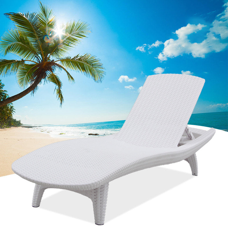 Premium Sun Lounger No.11 - Adjustable Outdoor Reclining Chair with Cushion | Perfect for Poolside, Beach, Patio & Backyard Relaxation