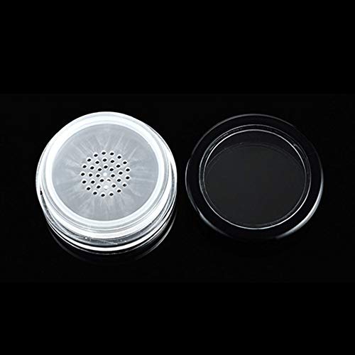 Best Face Powder & Blusher Puff Case - Compact Storage Box & Jars for Makeup Organization | Perfect for Travel, Vanity & Professional Makeup Artists