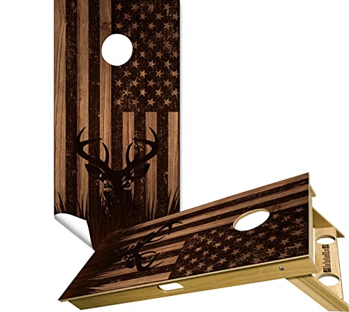 Deer Engraved Wood
