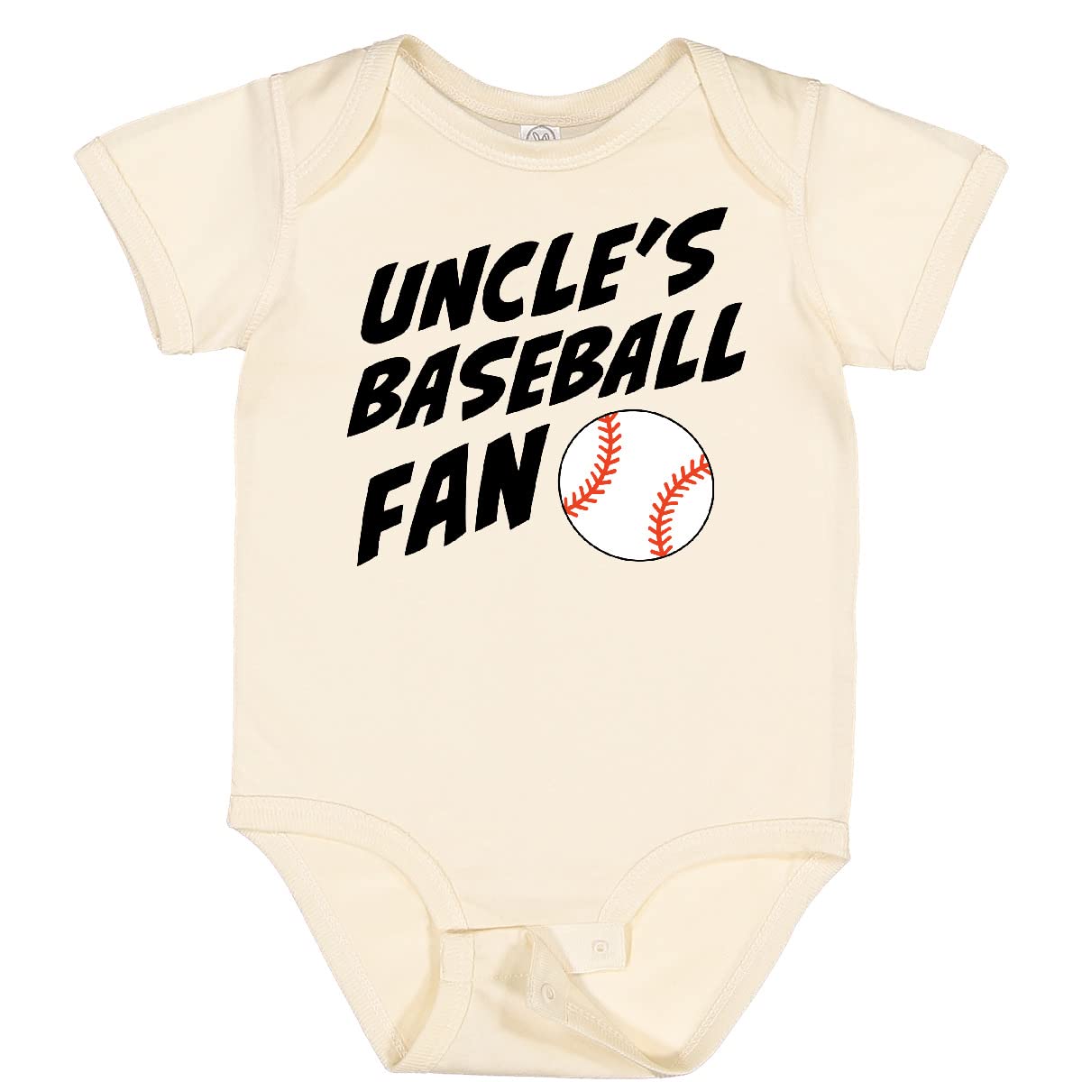 Inktastic Uncles Baseball Fan Baby Bodysuit - Soft Cotton Onesie for Newborns & Infants - Perfect Gift for Baseball Lovers & Game Day Outfits