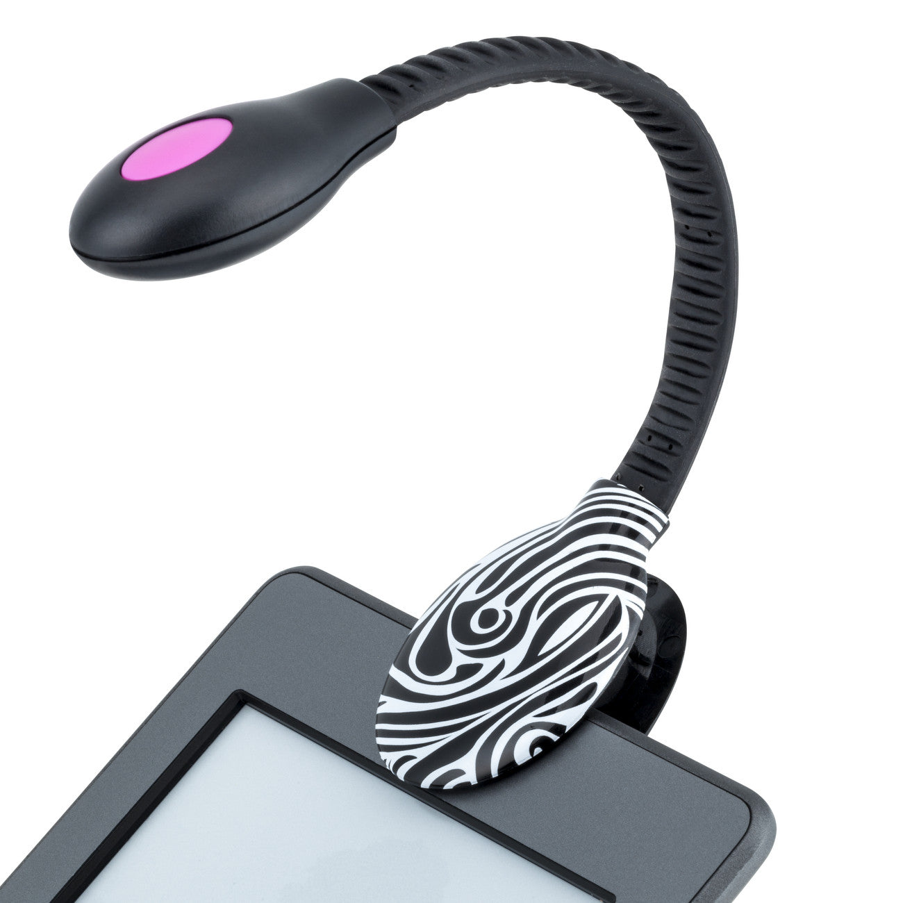 Clip On USB Rechargeable LED Book Light - Adjustable Brightness Reading Lamp for Bed, Study, Travel - French Bull Design for Night Reading & Office Work