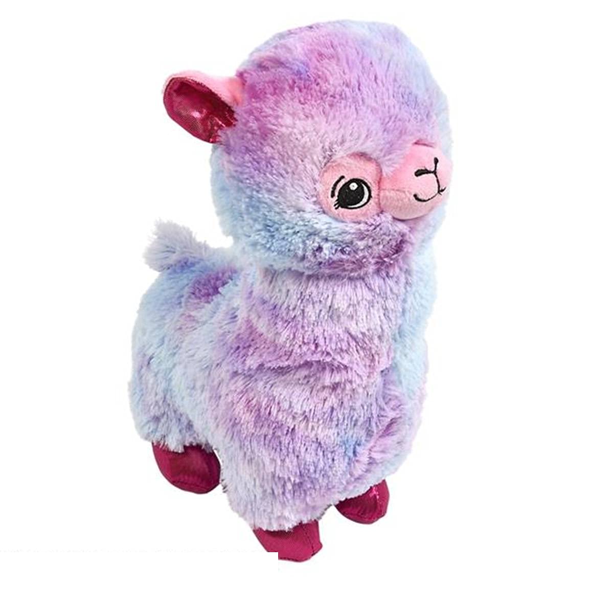Rainbow Alpaca Llama Stuffed Animal - 17 Inch Big Soft Plush Toy for Kids (Blue) | Cute Gift for Boys & Girls | Perfect for Bedroom Decor, Birthday Presents & Cuddling Companion