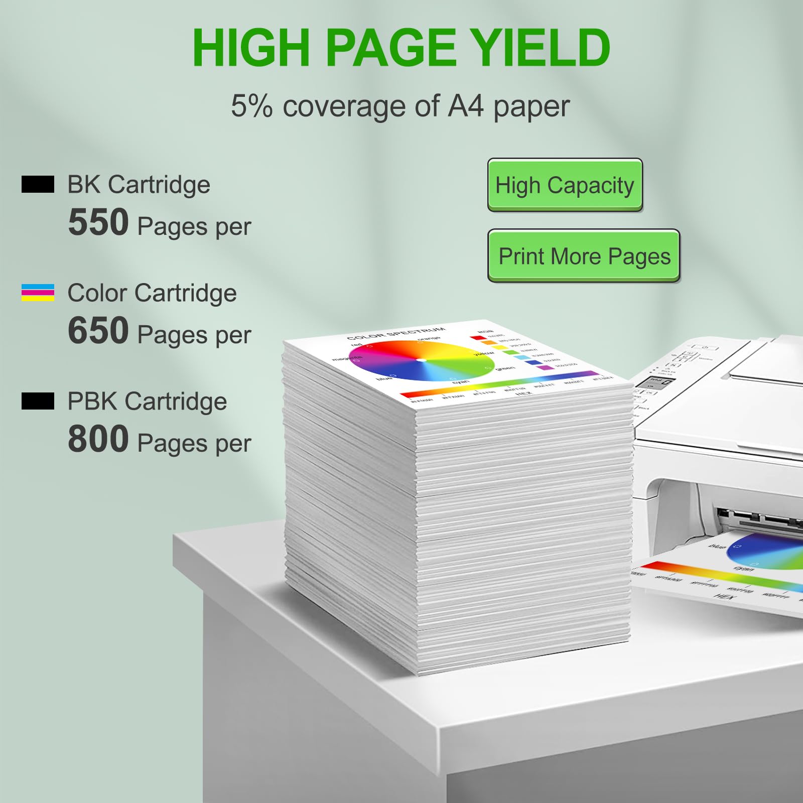 6 Pack SINOPRINT 202XL High-Yield Ink Cartridges - Compatible with Epson XP-6100/XP-6105/XP-6000/XP-6005 Printers - Replacement for Expression Premium XP Series - Ideal for Home Office Printing, School Projects & Photo Printing
