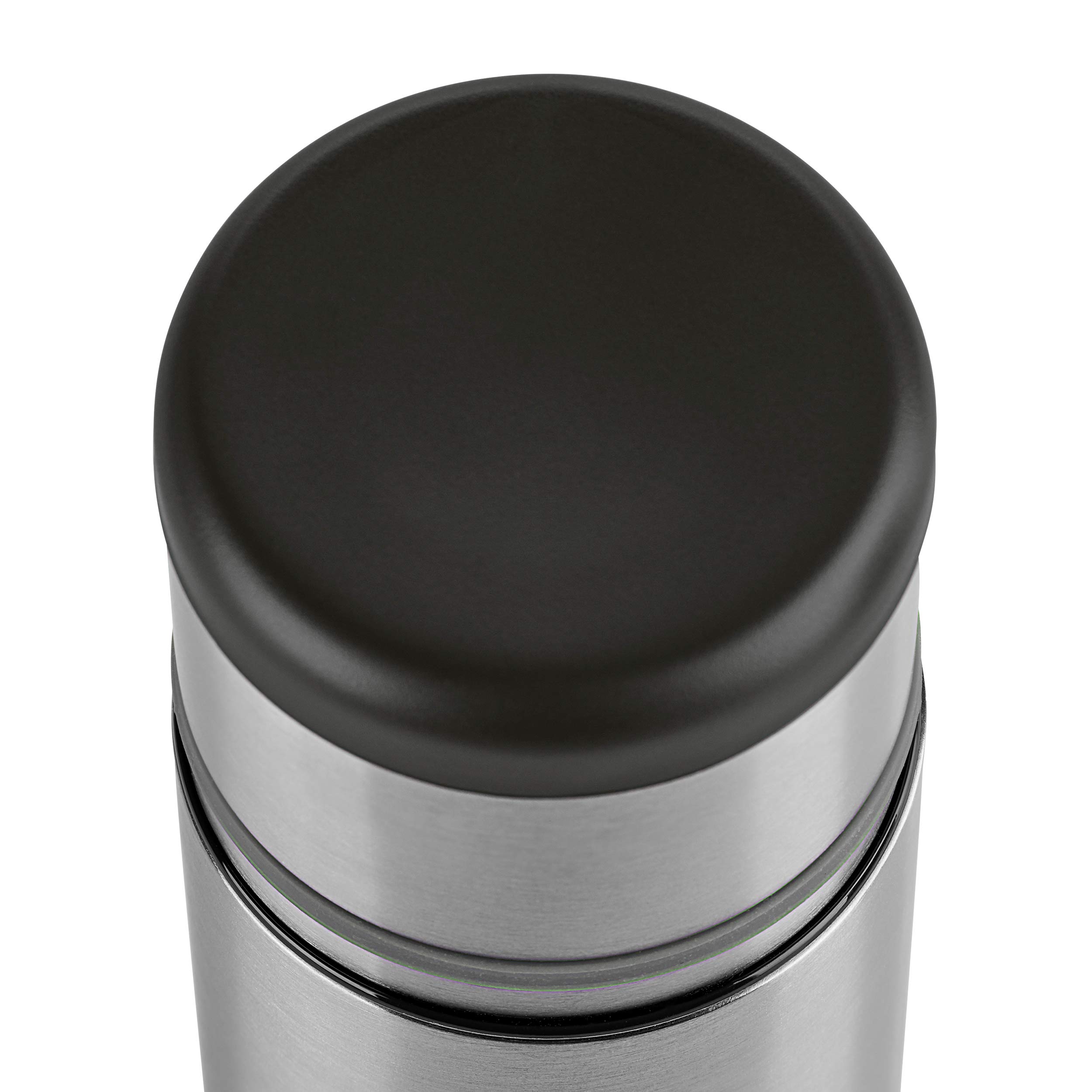 Emsa Mobility 33.8oz Vacuum Flask - Black/Anthracite for Travel & Outdoor