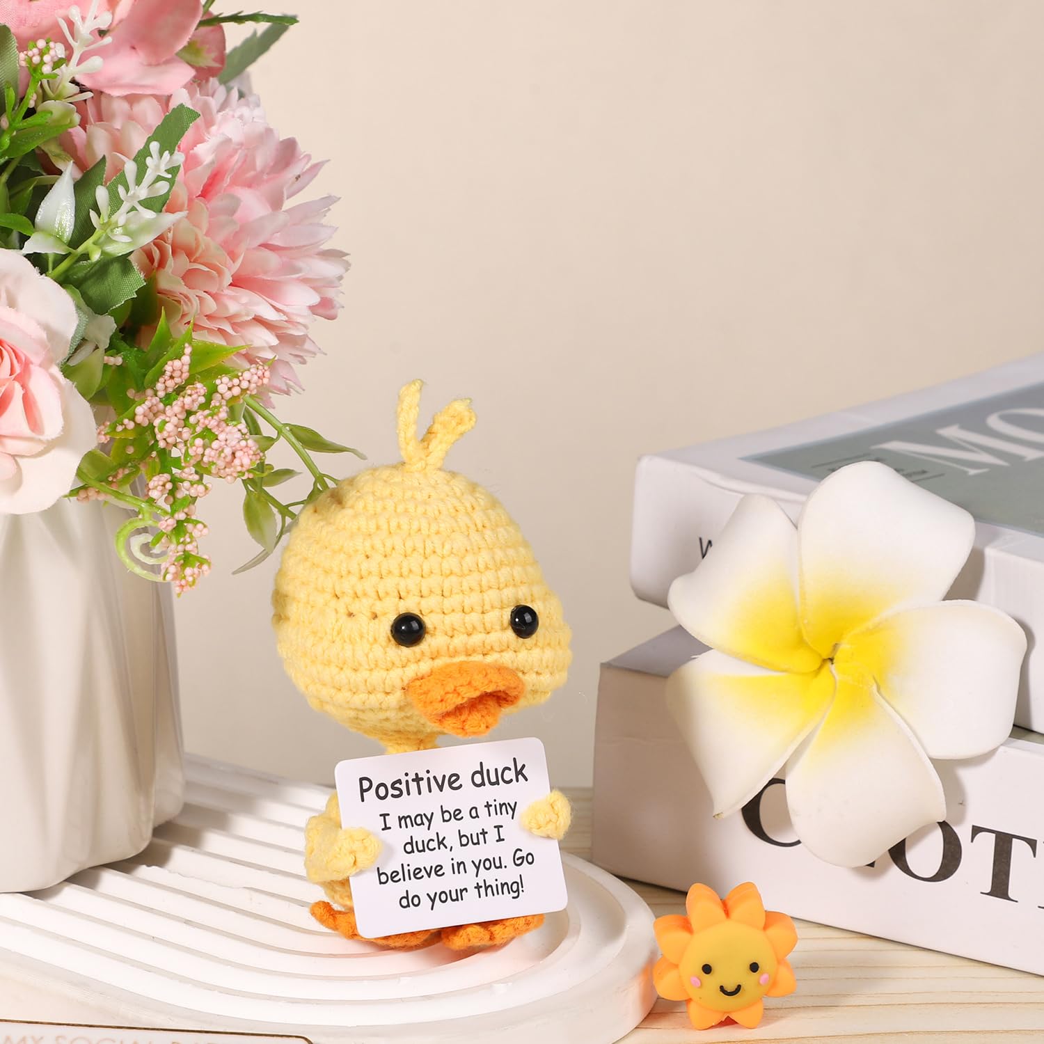 BOXOB Mini Funny Positive Duck - 3.94