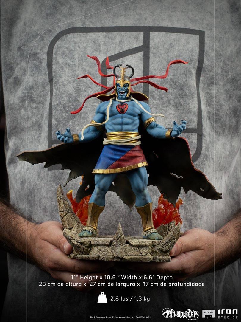 Iron Studios ThunderCats Mumm-Ra BDS Art Scale 1/10 Statue - Premium Collectible Figure for Display & Home Decor