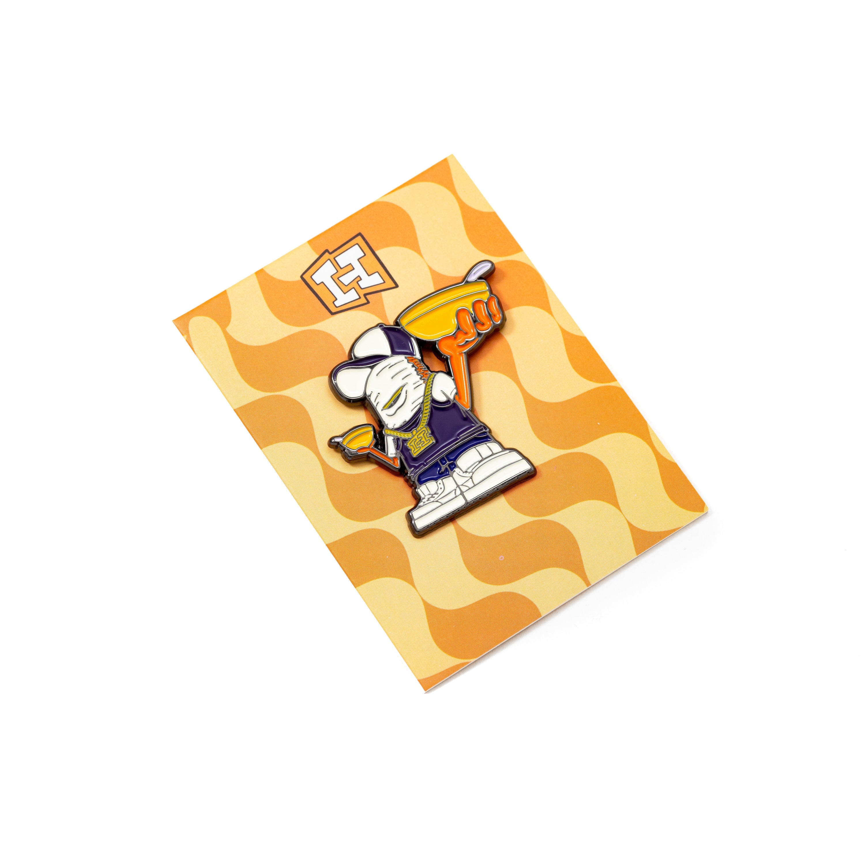 Vintage Style Hat Club Cereal Box 2.0 Frosty Pin - Multi Color Collectible Badge for Hats, Jackets & Backpacks | Perfect for Streetwear Fashion & Accessories