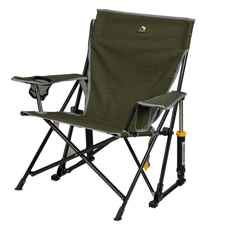 Kickback Rocker™ - Portable Folding Rocking Chair for Outdoor, Camping & Relaxation - Perfect for Patio, Beach, Backyard & Travel