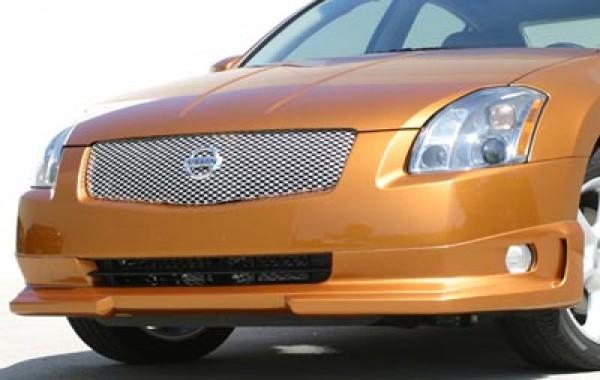2004-2006 Nissan Maxima Front Lip Spoiler - OEM Style Polyurethane Bumper Lip - Aggressive Sporty Look - Perfect for Car Enthusiasts & Street Racing