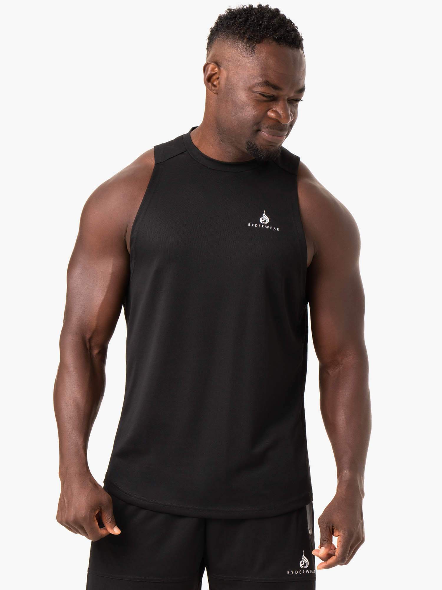 Lift Mesh Baller Tank Top for Women - Breathable Workout Shirt, Black | Gym, Yoga & Running Activewear