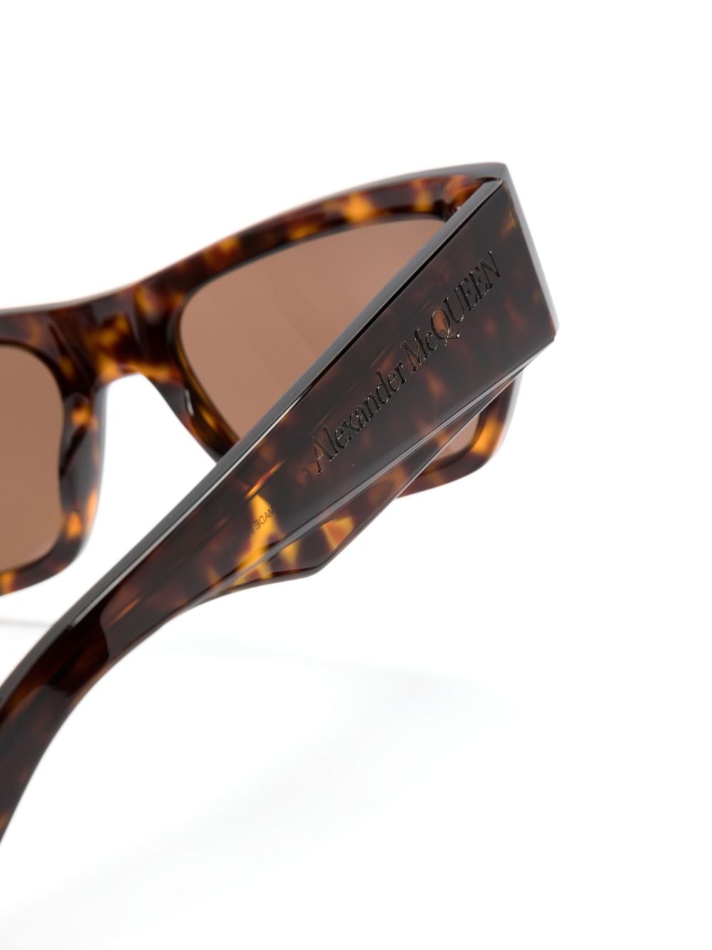 Alexander McQueen Luxury Brown Sunglasses for Women & Men - UV Protection, Fashion Designer Shades for Outdoor, Driving & Travel