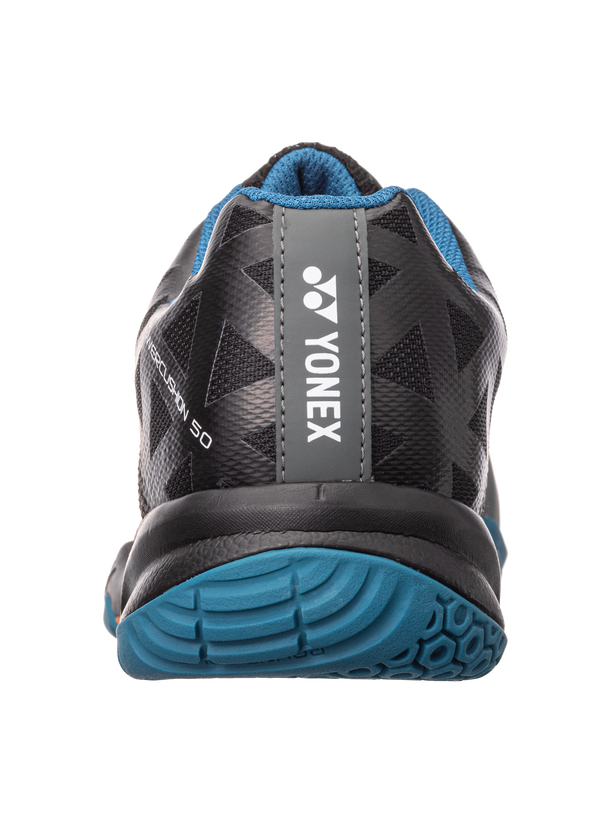 Yonex Power Cushion 50 Unisex Badminton Shoes - Dark Gray - Lightweight & Shock Absorbing for Competitive Play & Training