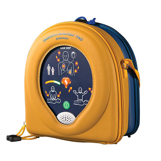 HeartSine Samaritan PAD 500P AED Defibrillator - Portable Automatic External Defibrillator for Home, Office & Public Emergency Cardiac Rescue