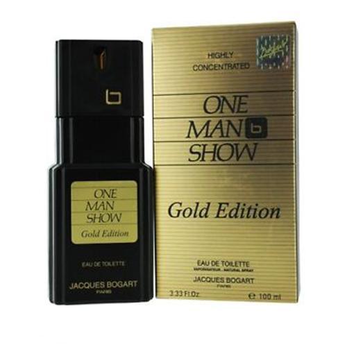 Jacques Bogart Paris One Man Show Gold Edition 100ml Eau de Toilette for Men - Premium Fragrance for Date Night & Special Occasions