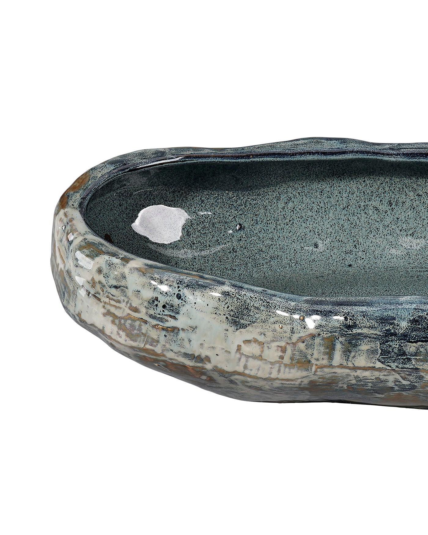 Unearthed Oval Bowl - Handcrafted Ceramic Serving Bowl for Salads, Pasta & Soup | Perfect for Dining, Entertaining & Kitchen Decor