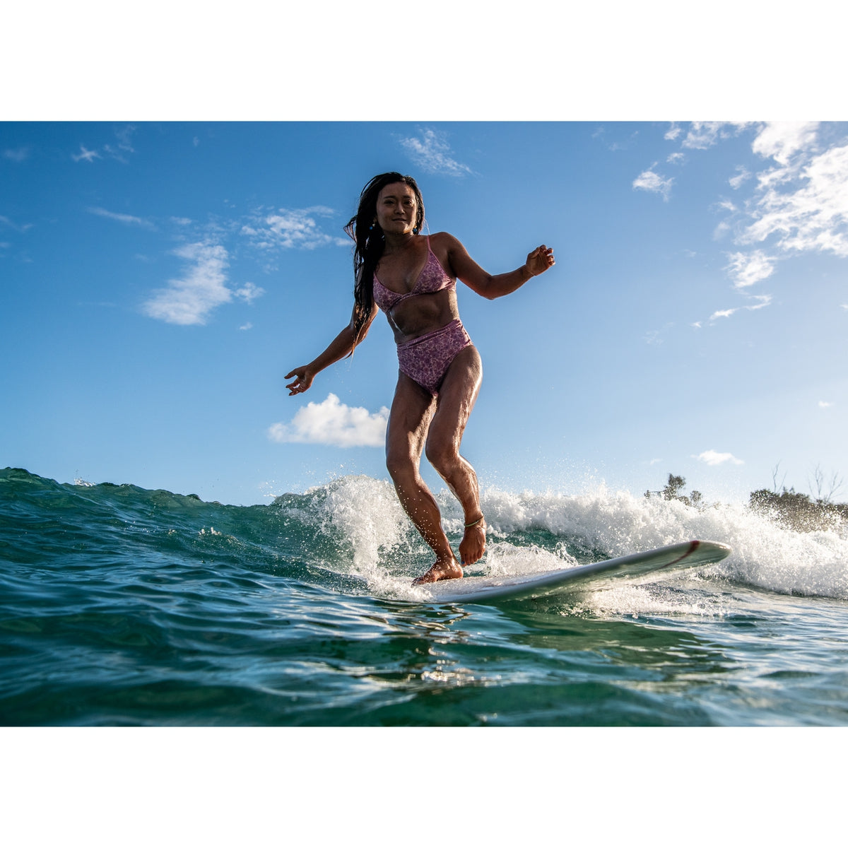 Aloha Pintail Noserider 9'6 Surfboard - Premium PU PVC Construction for Smooth Rides | Perfect for Longboard Surfing & Wave Riding in Hawaii