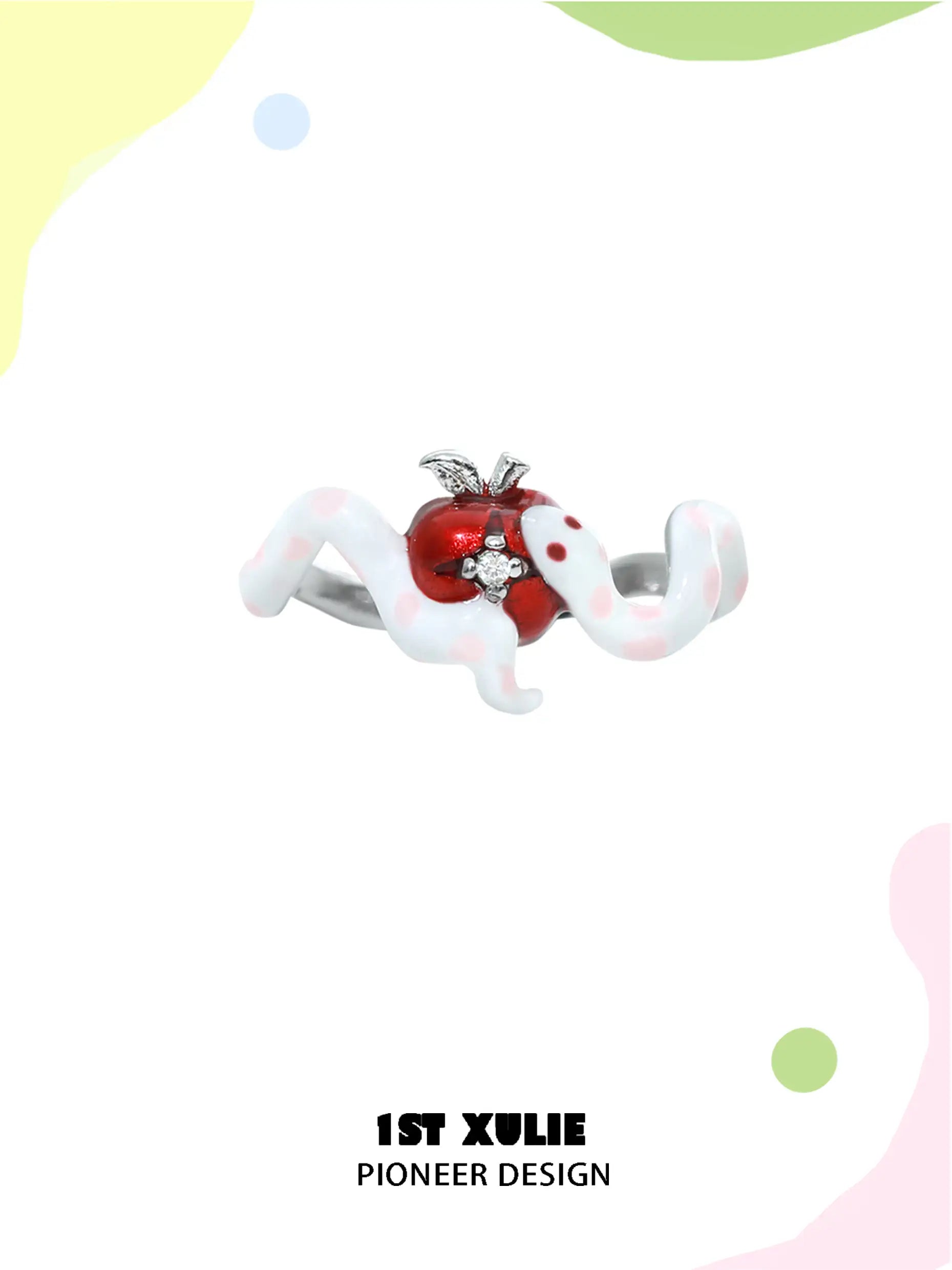 red apple