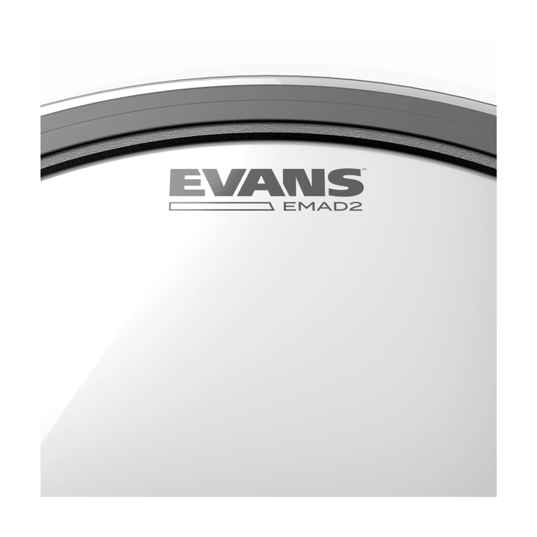 Evans EMAD Clear Bass Drum Head 20 Inch - Premium Drumhead for Punchy Low-End & Reduced Overtones | Perfect for Rock, Metal & Live Performances