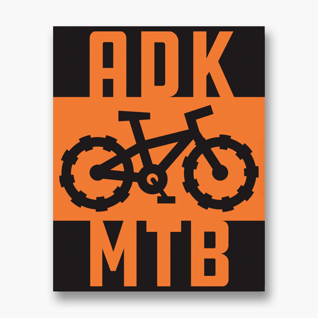 ADK MTB Shredder Stickers - Durable Vinyl Decals for Mountain Bikes, Helmets & Water Bottles - Perfect for Outdoor Enthusiasts & Cycling Adventures