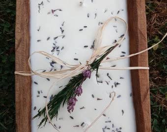 Handmade Rosemary Lavender Dough Bowl - Natural Wood Serving Bowl for Bread, Pastries & Decor | Perfect for Rustic Kitchen, Farmhouse Dining & Wedding Centerpieces
