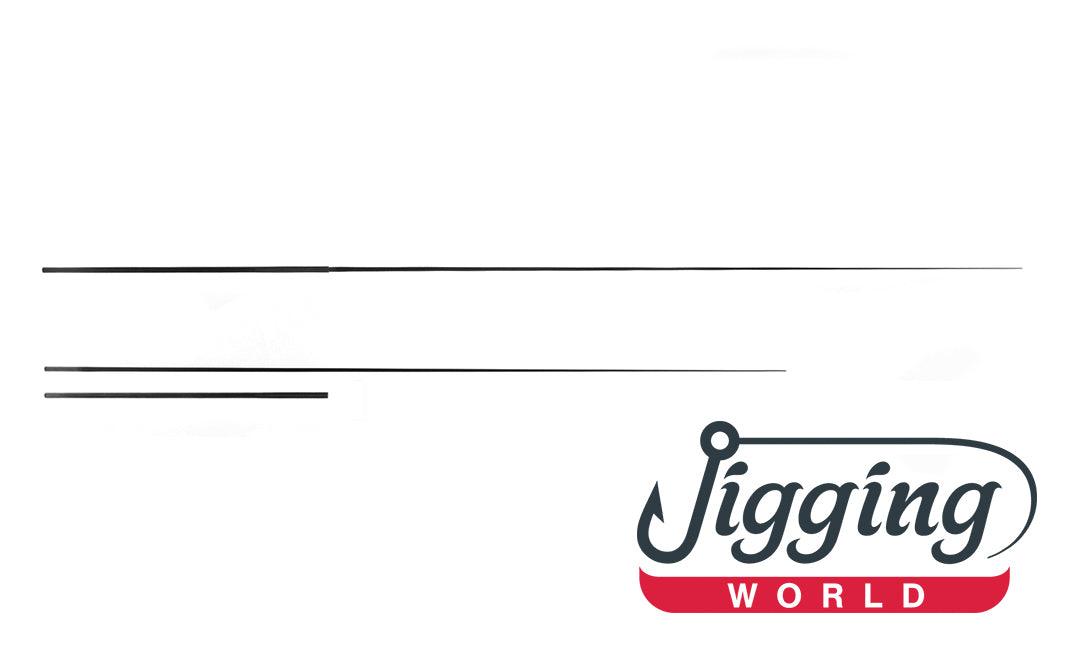 Jigging World Dark Knight Fishing Rod Blanks - High Performance Saltwater & Freshwater Fishing Rod Blanks for Jigging, Casting, and Trolling