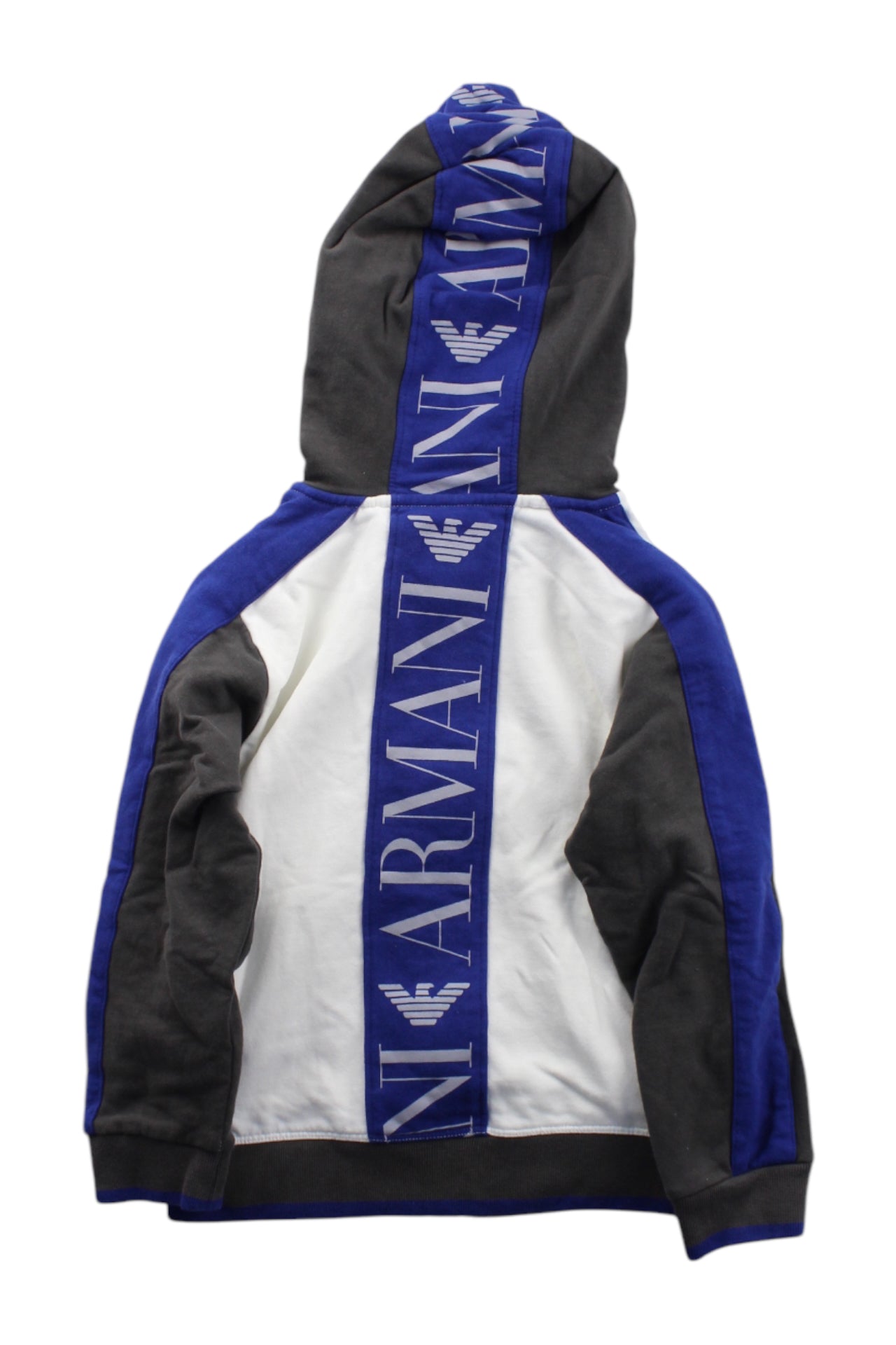 Armani Kids Hooded Zippered Sweatshirt for Boys & Girls | Size 4T | Soft Cotton Pullover Jacket for Toddlers | Perfect for Playdates, Preschool & Outdoor Activities