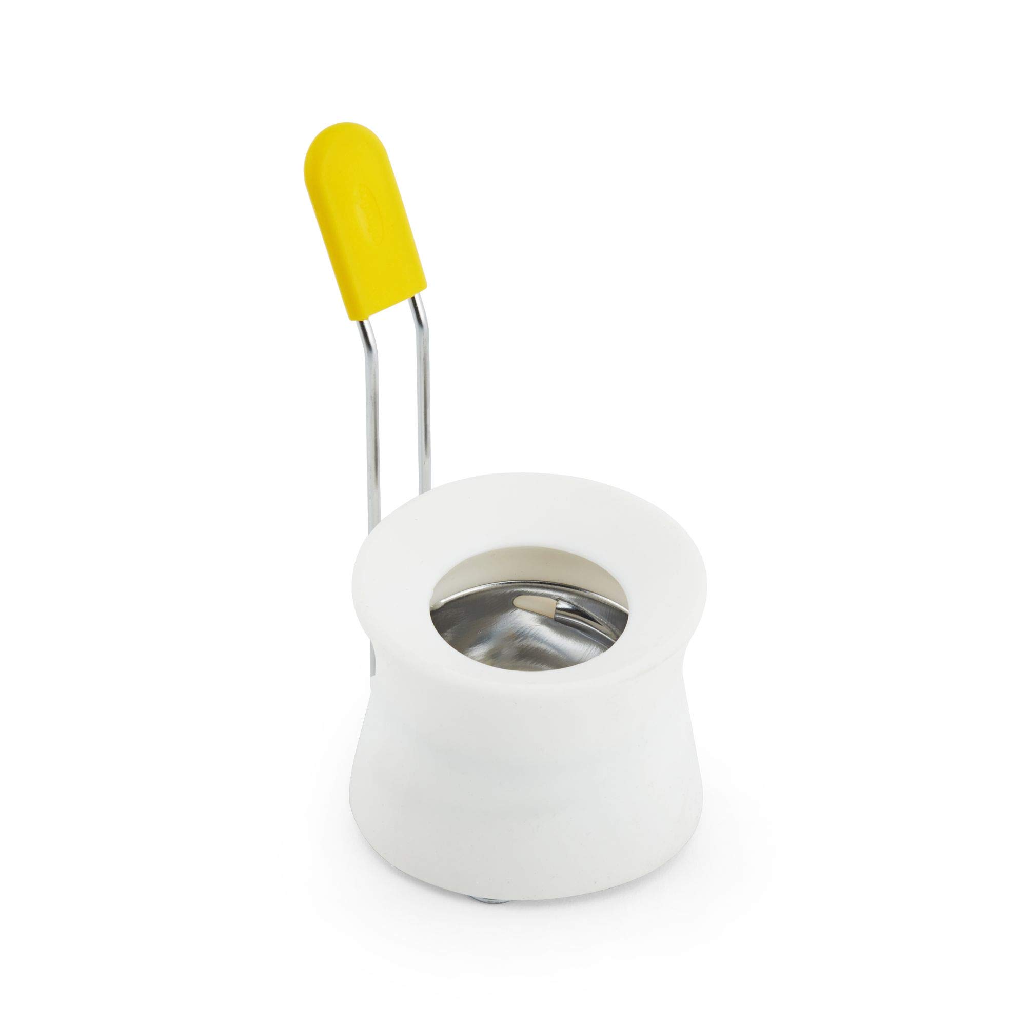 Chef'n Swirl'n Perfect Egg Poacher - White Non-Stick Silicone Egg Cooker for Perfect Poached Eggs - Ideal for Breakfast, Brunch & Healthy Cooking at Home