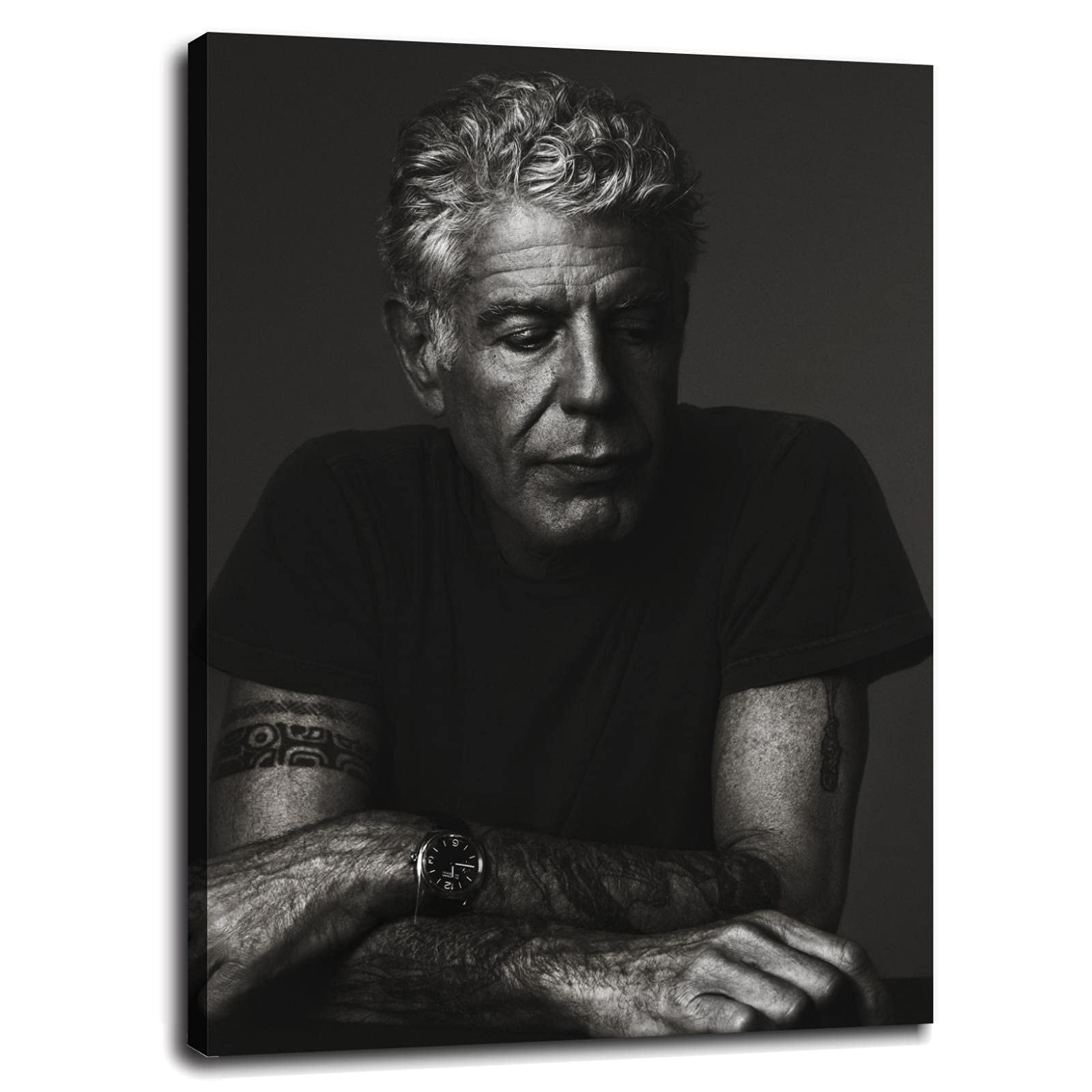 Anthony Bourdain Canvas Wall Art Print - 32