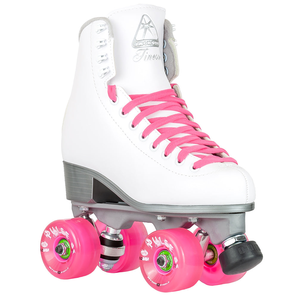 Jackson Finesse Pulse Lite White Ice Hockey Skates - Professional Performance for Men & Women - Perfect for Rink Practice and Competitive Games
