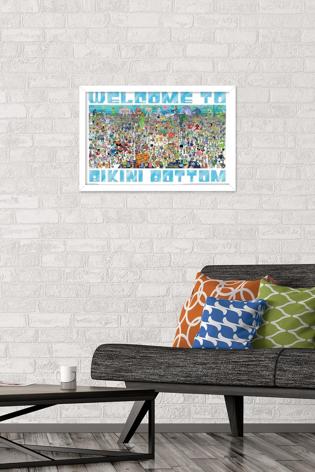 Trends International Nickelodeon SpongeBob SquarePants - Every Character Ever 19 Wall Poster (14.725