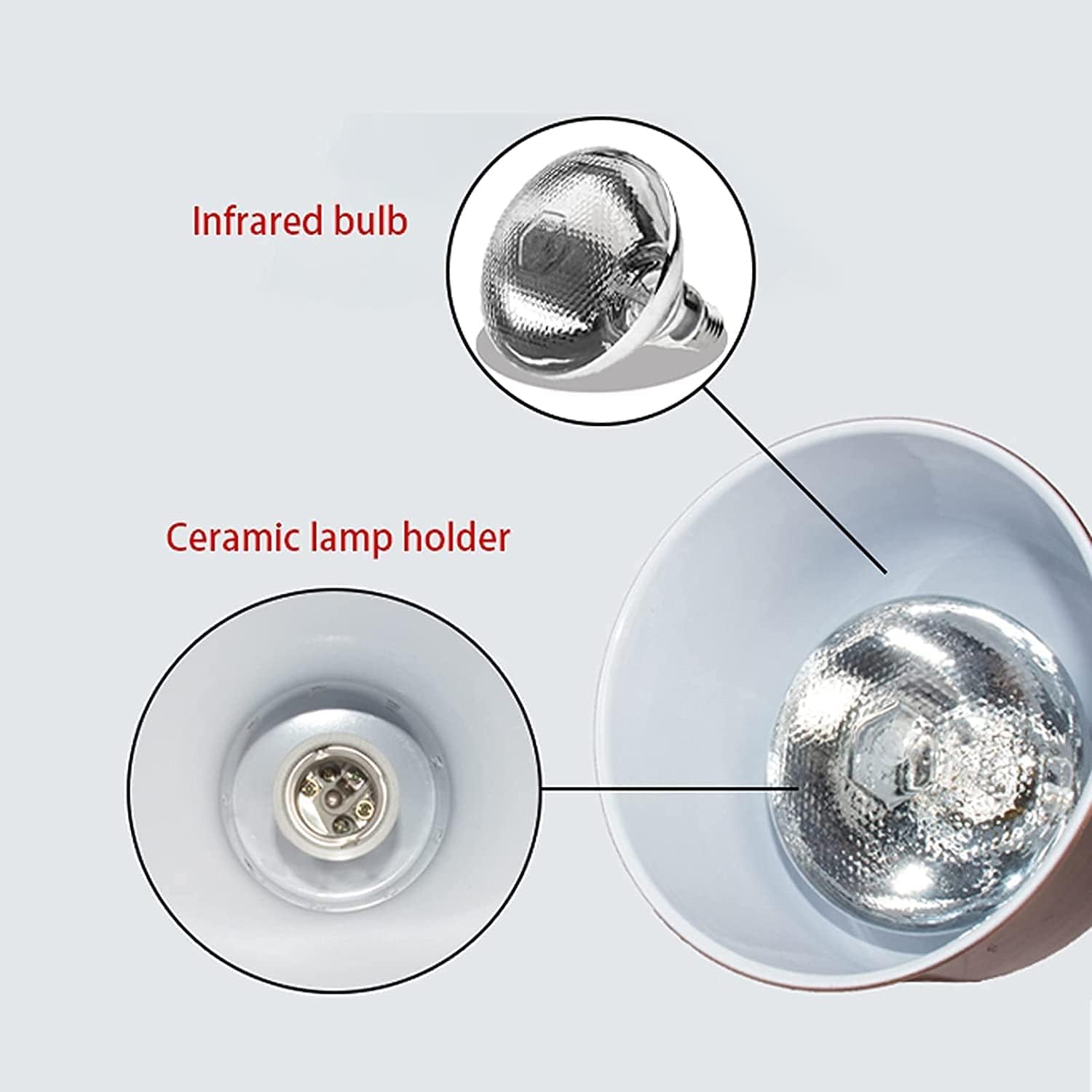 Commercial Food Heat Lamp - Adjustable Hanging Warmer Light for Buffet, Kitchen & Restaurant Use | Telescopic Heating Lamp for Food Warming & Display | Perfect for Catering, Buffet Service & Food Stations