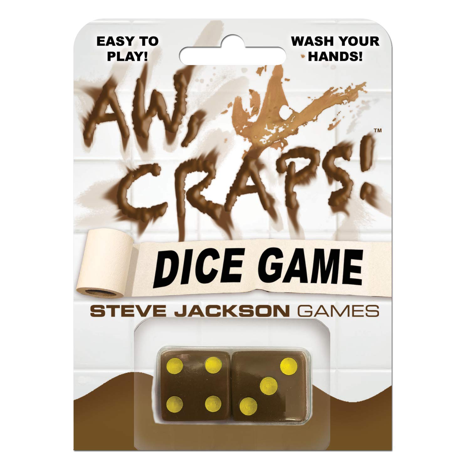 Steve Jackson's Aw Craps Dice Game - Fun for Parties & Family Nights