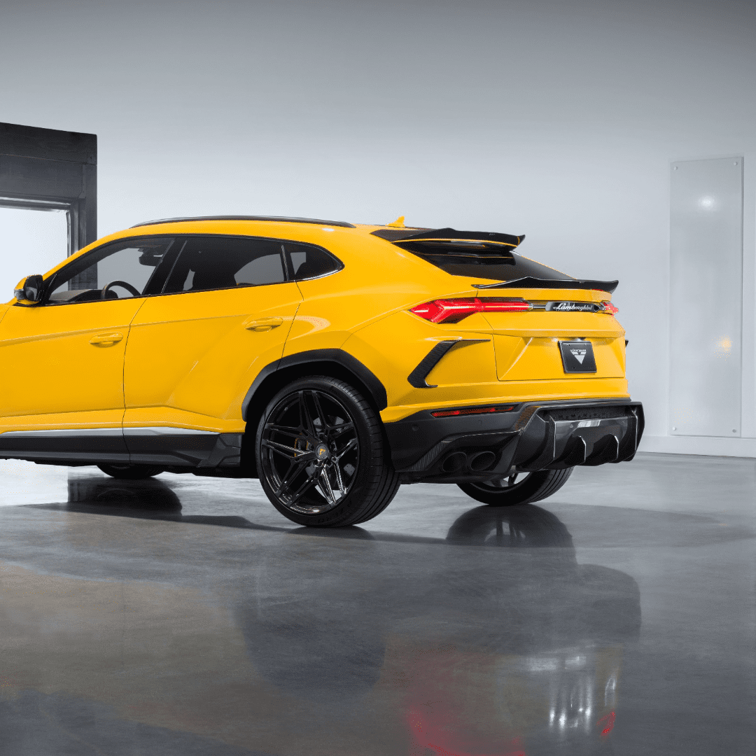 Lamborghini Urus Rampante Edizione Aero Rear Diffuser - Carbon Fiber Spoiler for Lamborghini Urus SUV - Enhance Performance & Style for Racing & Street Driving