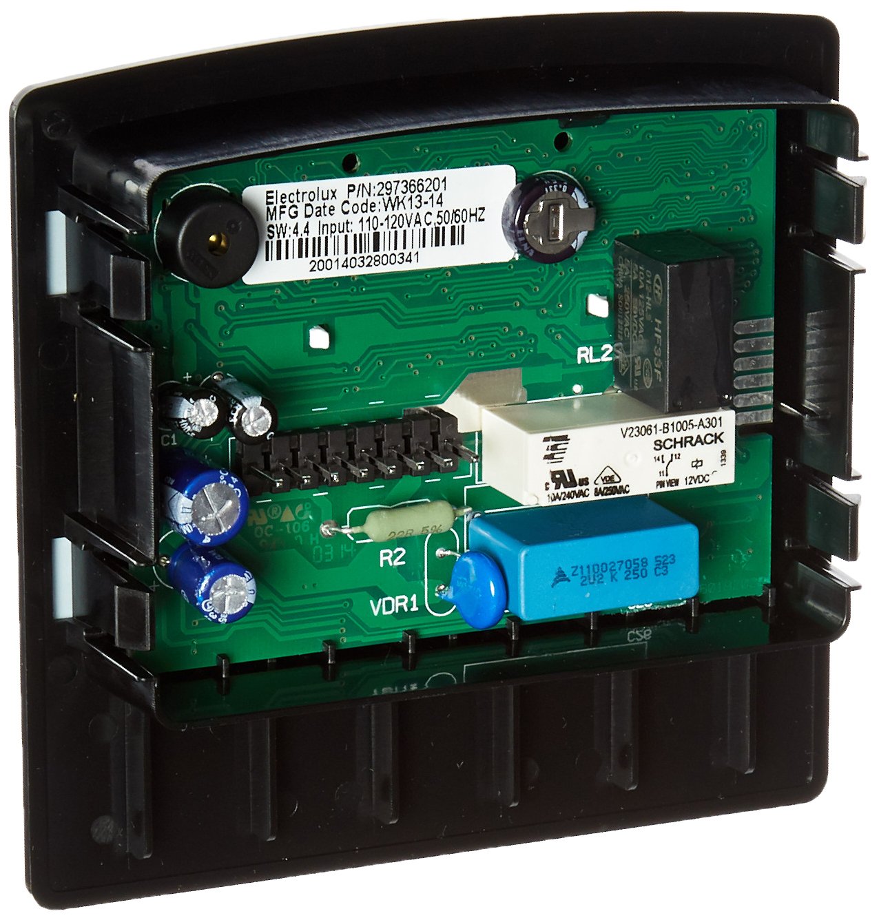 Original Frigidaire 297366204 Freezer Control Board with Display - Replacement Part for Frigidaire Refrigerators - Perfect for DIY Repairs & Home Appliance Maintenance