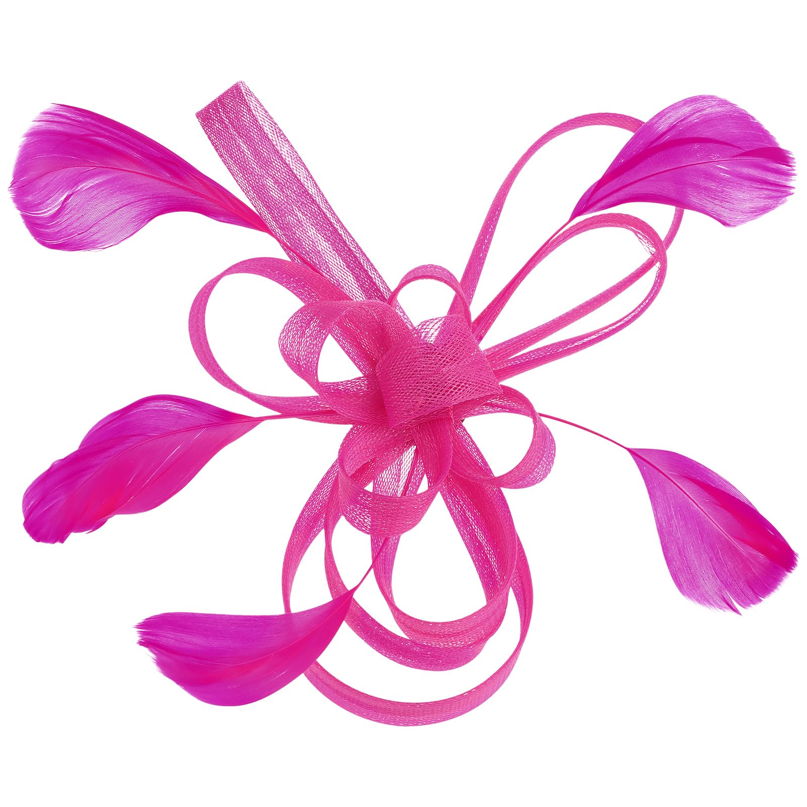 LALAFINA Women's Elegant Fascinator Hair Clip - Bridal Wedding Hair Accessories, Tea Party Hair Barrettes, Derby Hat Pin for Women - Perfect for Weddings, Cocktail Parties & Special Occasions