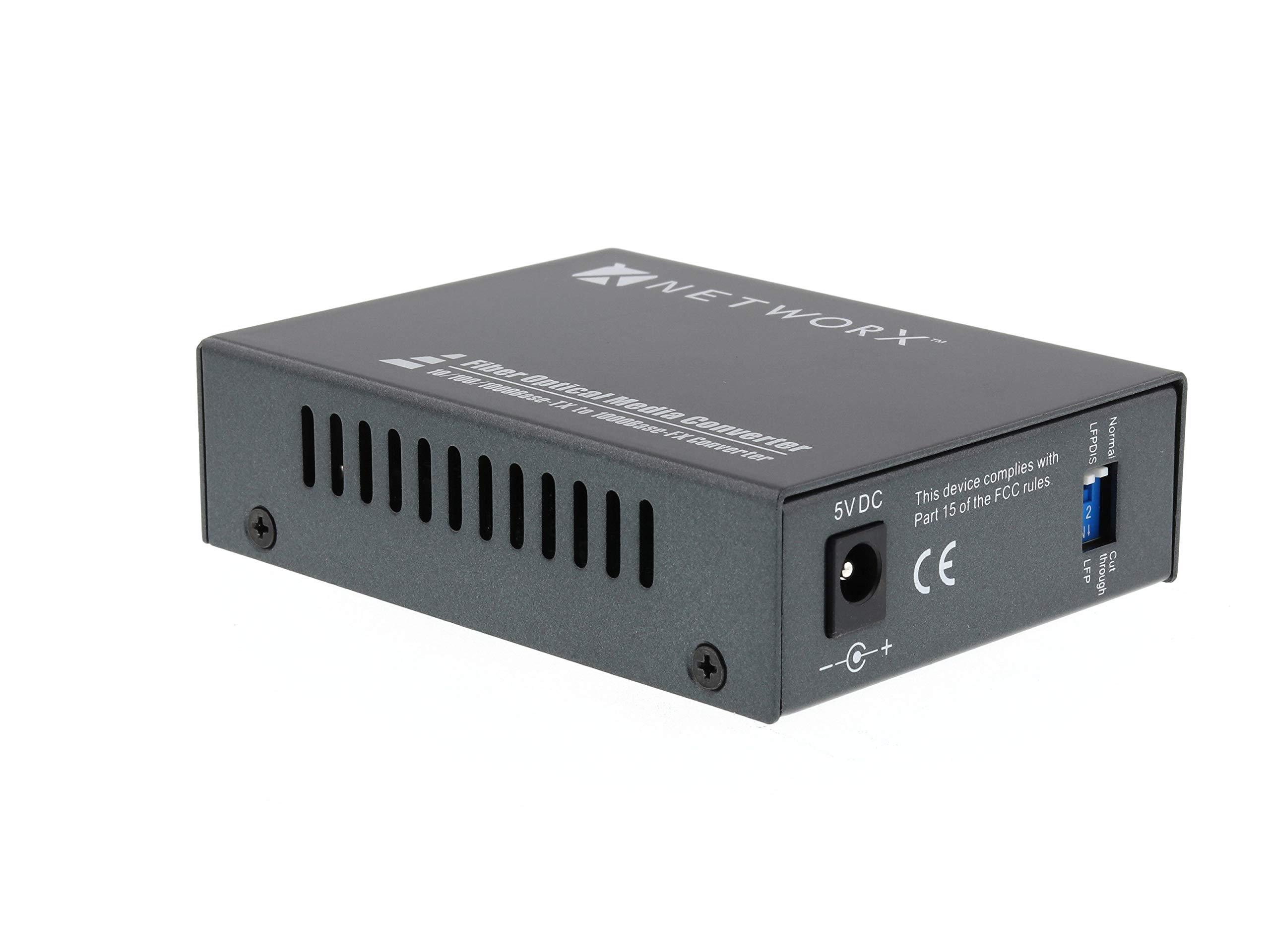 Gigabit Ethernet Fiber Media Converter - UTP to 1000Base-SX SC Multimode - High-Speed Network Conversion for Office, Data Center & Home Use