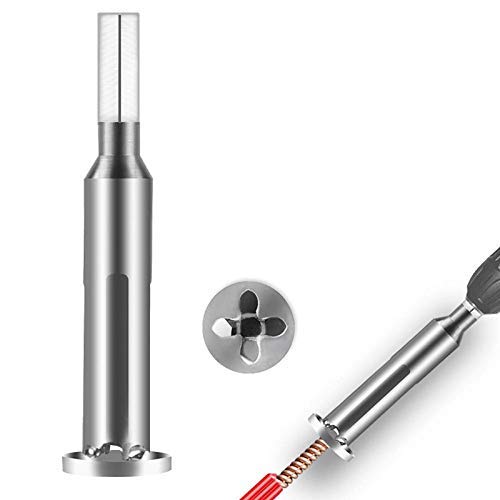 2 in 1 Wire Connector Tool - Quick Twist Wire Stripper & Twister for Power Drill Drivers | Auto/Manual Cable Stripping Tool | Perfect for Electrical Wiring, DIY Projects & Home Repairs