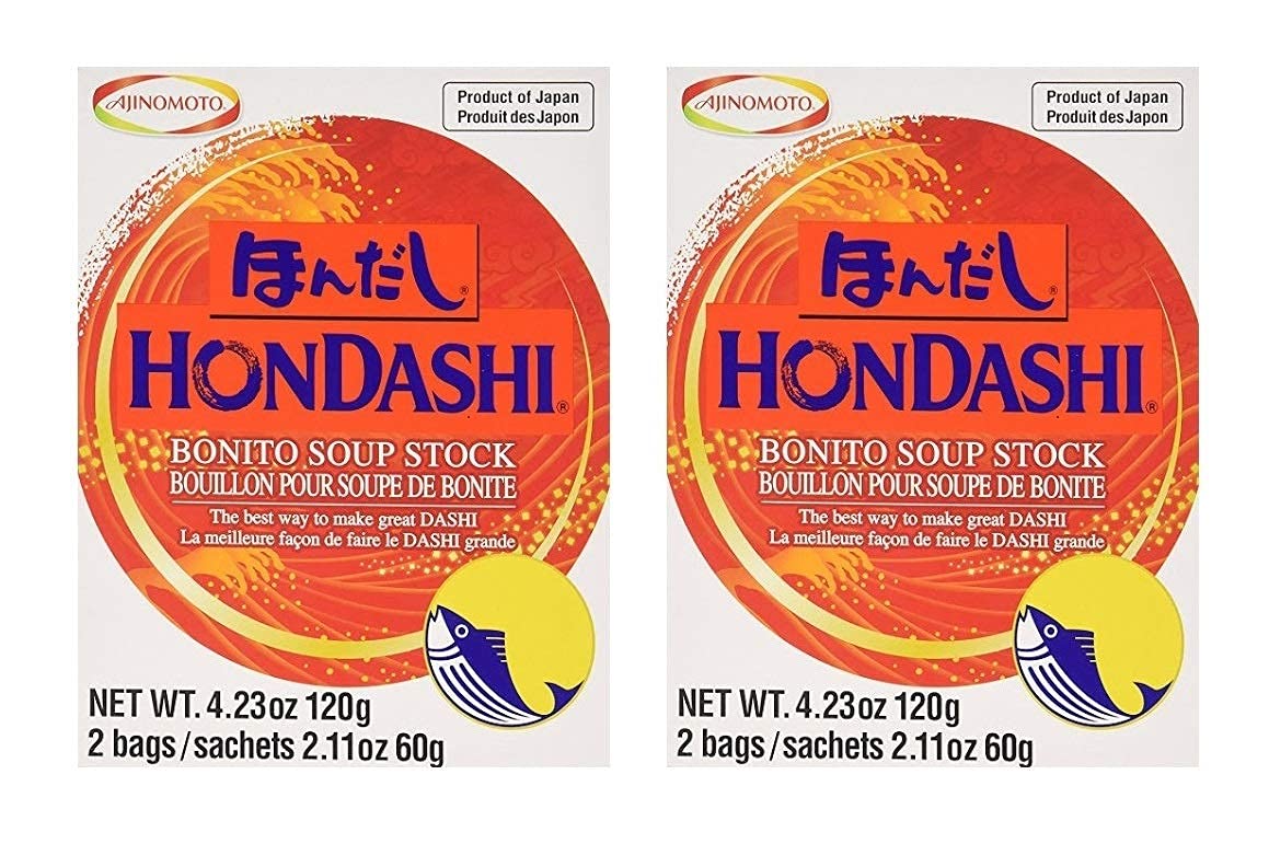 Premium Hondashi Japanese Soup Stock (4.23 oz x 2 Pack) - 3 Pack Bundle | Authentic Dashi Broth for Ramen, Miso Soup & Japanese Cooking | Quick & Flavorful Umami Seasoning