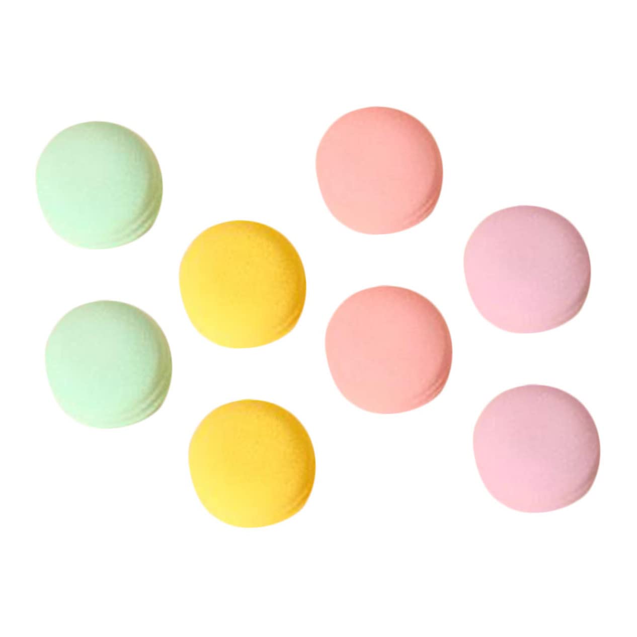 STAHAD 8-Piece Mini Makeup Sponge Set - Soft Beauty Blender & Powder Puff for Foundation, Concealer & Blending | Travel-Friendly Cosmetic Sponges for Flawless Makeup Application at Home or On-the-Go