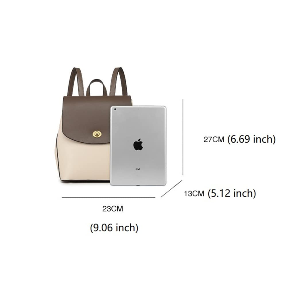 JIUFENG Mini Backpack for Women - Small Genuine Leather Purse Backpack, Cute Daypack & Satchel Bag for Girls & Ladies | Perfect for Travel, Work, School & Daily Use